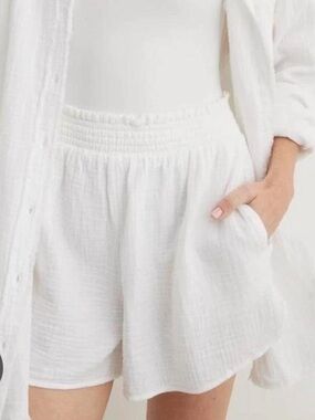 Aerie Gauzy Shorts Large